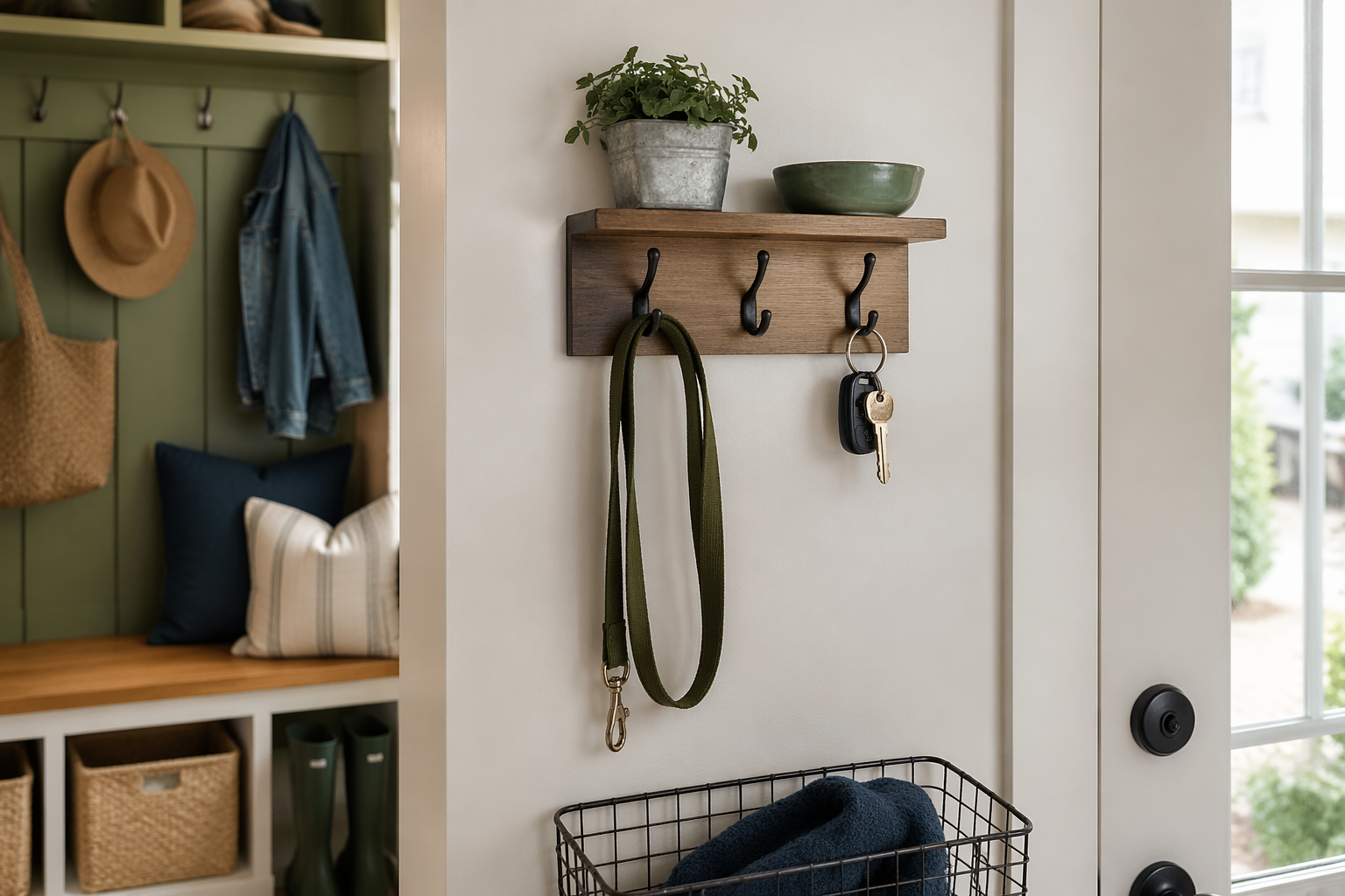 Pet Leash Station In the home thumbnail