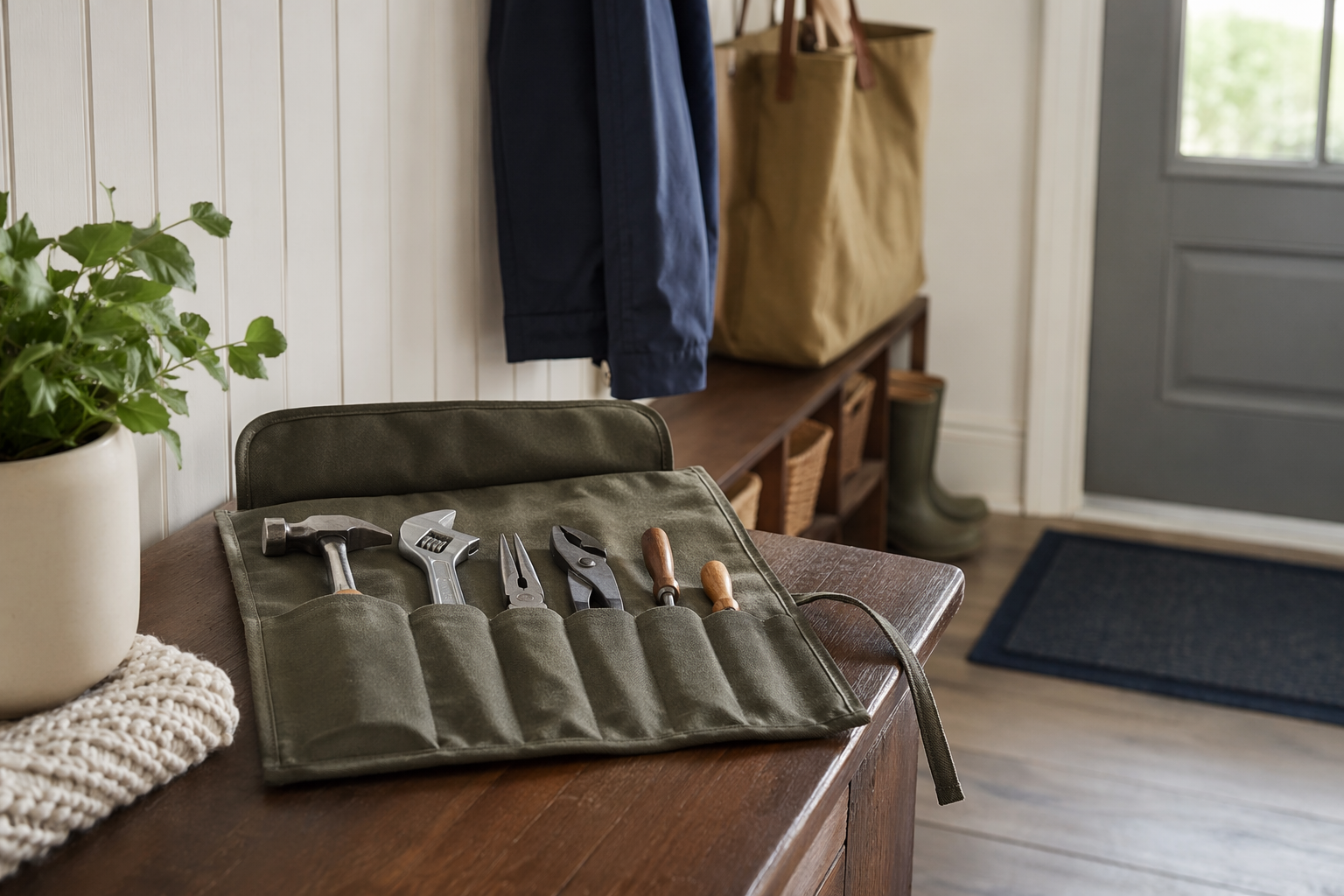 Tool Roll Organizer In the home thumbnail