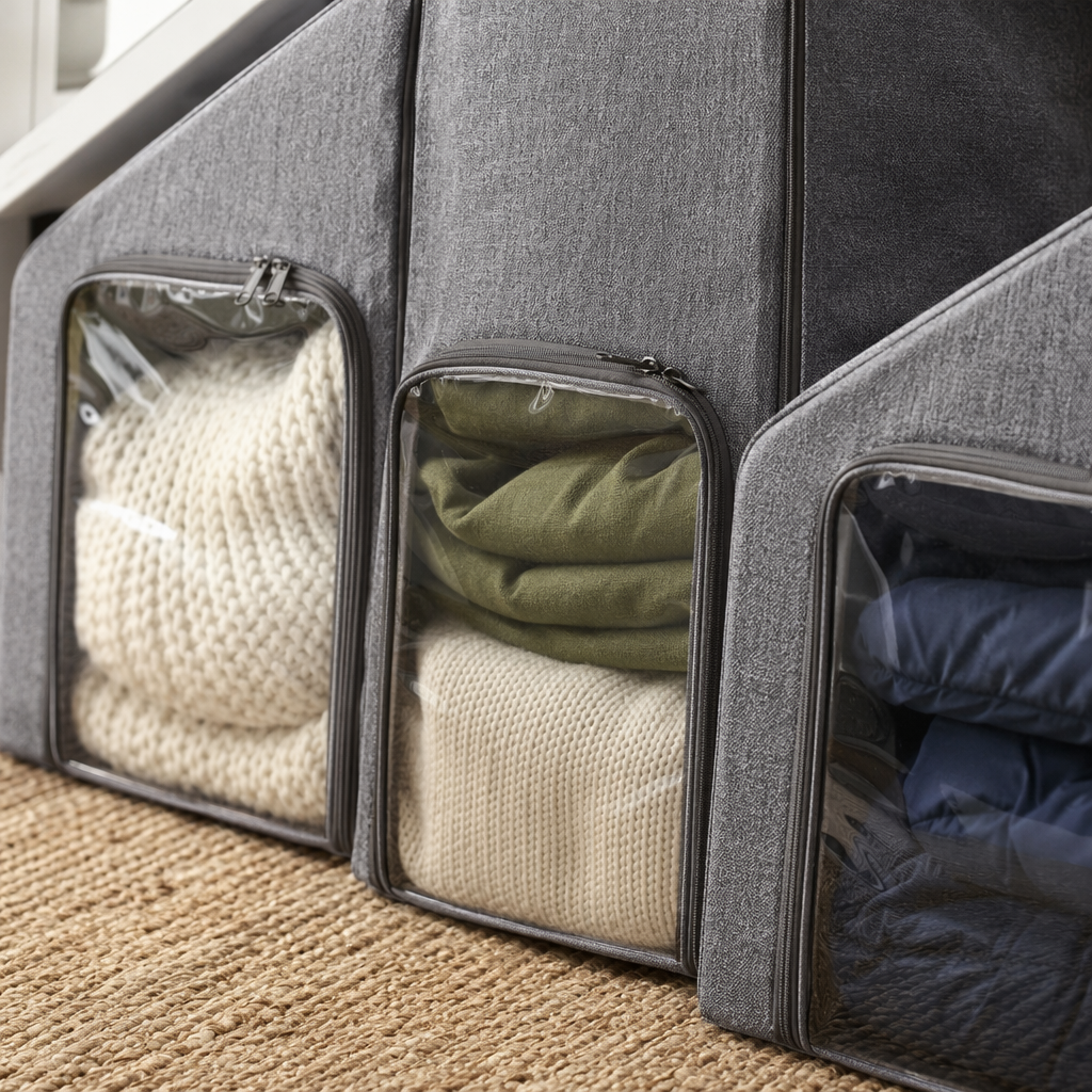 Under-Stair Storage Bags (Set of 3) Detail thumbnail